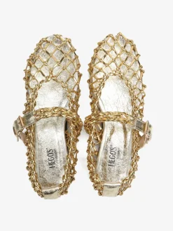 AŻUROWE BALERINY HEGO'S MILANO