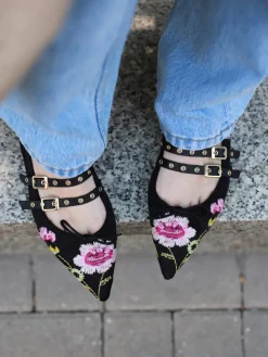 BALERINY Z HAFTOWANEJ SIATECZKI HEGO'S Milano