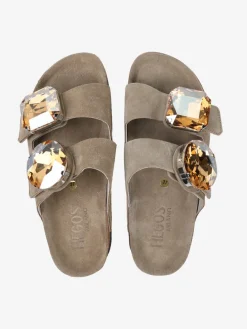 BEŻOWE KLAPKI HEGO'S Milano