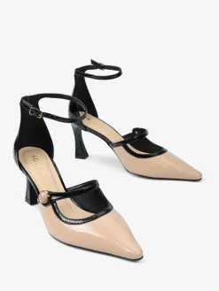 BEŻOWE SZPILKI HEGO'S Milano