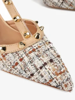 BEŻOWE SZPILKI HEGO'S Milano