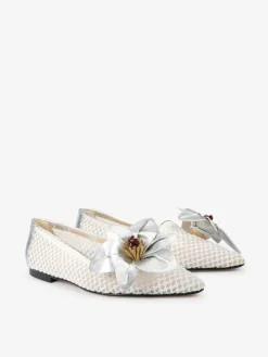 BIAŁE BALERINY HEGO'S Milano