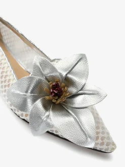 BIAŁE BALERINY HEGO'S Milano