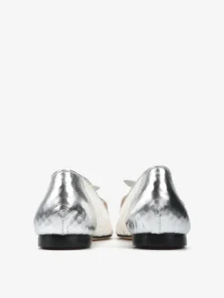 BIAŁE BALERINY HEGO'S Milano