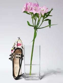 BIAŁE BALERINY Z HAFTEM HEGO'S Milano