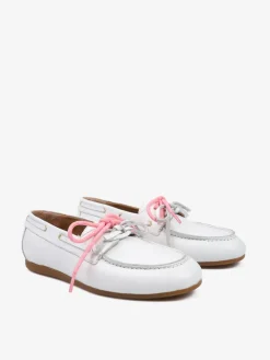 BIAŁE MOKASYNY Z RZEMYKIEM HEGO'S Milano