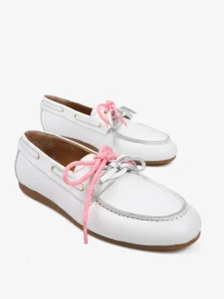 BIAŁE MOKASYNY Z RZEMYKIEM HEGO'S Milano