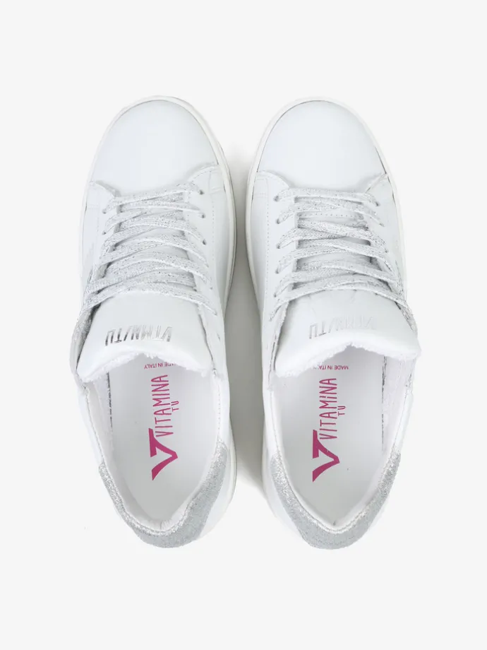 BIAŁE SNEAKERSY VITAMINATU BY HEGO'S