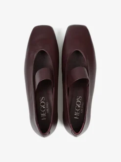 BORDOWE BALERINY MARY JANE HEGO'S Milano