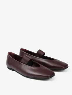 BORDOWE BALERINY MARY JANE HEGO'S Milano