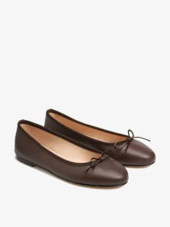 BRĄZOWE BALERINY HEGO'S Milano