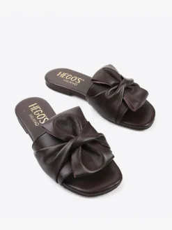 BRĄZOWE KLAPKI HEGO'S Milano