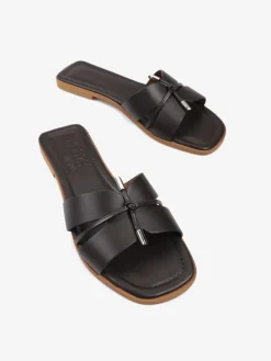 BRĄZOWE KLAPKI HEGO'S Milano