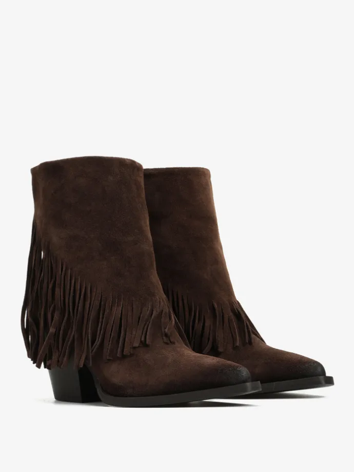 BRĄZOWE KOWBOJKI HEGO'S MILANO