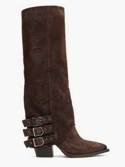 BRĄZOWE KOWBOJKI HEGO'S MILANO