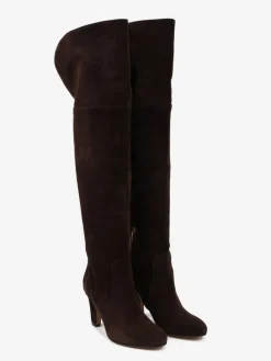 BRĄZOWE KOZAKI ZA KOLANO HEGO'S MILANO