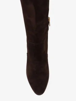 BRĄZOWE KOZAKI ZA KOLANO HEGO'S MILANO