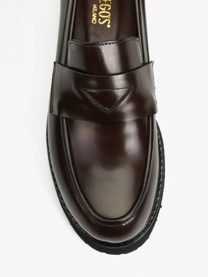 BRĄZOWE MOKASYNY HEGO'S MILANO