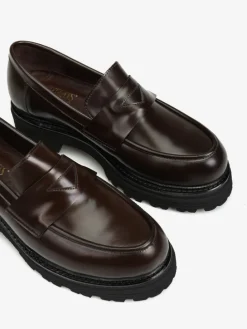 BRĄZOWE MOKASYNY HEGO'S MILANO