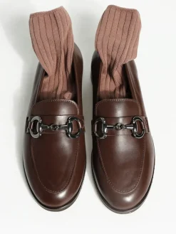 BRĄZOWE MOKASYNY HEGO'S Milano