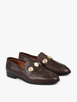 BRĄZOWE MOKASYNY HEGO'S Milano