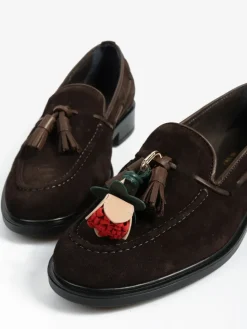 BRĄZOWE MOKASYNY HEGO'S Milano