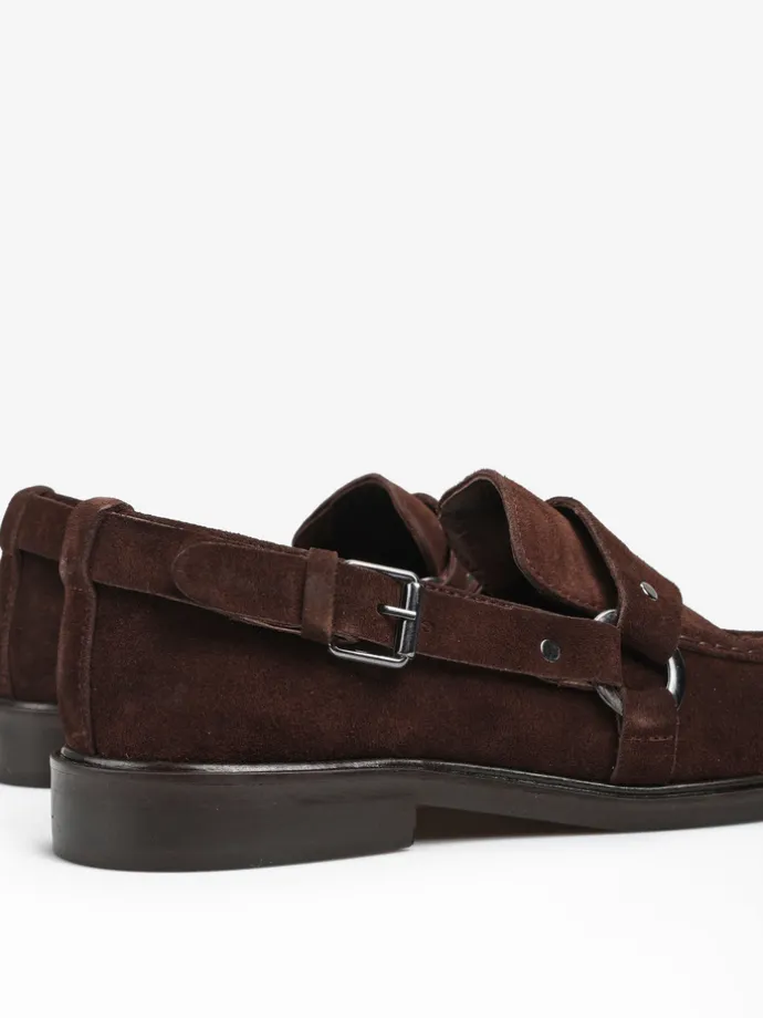 BRĄZOWE MOKASYNY HEGO'S MILANO