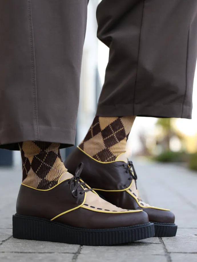 BRĄZOWE PÓŁBUTY HEGO'S MILANO