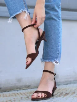 BRĄZOWE SANDAŁY HEGO'S Milano