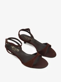 BRĄZOWE SANDAŁY HEGO'S Milano