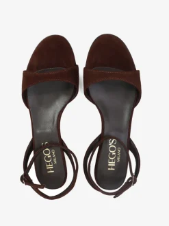 BRĄZOWE SANDAŁY HEGO'S Milano