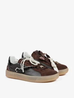 BRĄZOWE SNEAKERSY GIO+