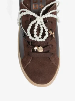 BRĄZOWE SNEAKERSY GIO+