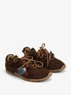 BRĄZOWE SNEAKERSY HEGO'S MILANO