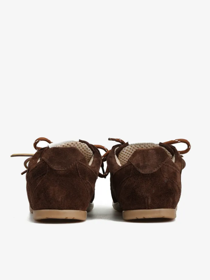 BRĄZOWE SNEAKERSY HEGO'S MILANO