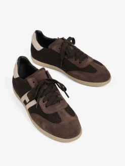 BRĄZOWE SNEAKERSY HEGO'S MILANO