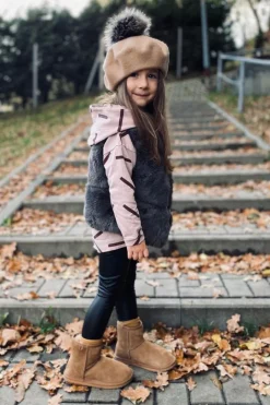 Buty dziecięce Emu Australia Wallaby Mini Chestnut