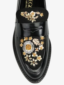 CZARNE MOKASYNY HEGO'S MILANO