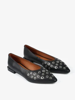 CZARNE BALERINY HEGO'S Milano