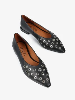 CZARNE BALERINY HEGO'S Milano