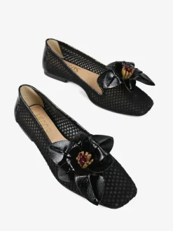 CZARNE BALERINY HEGO'S Milano