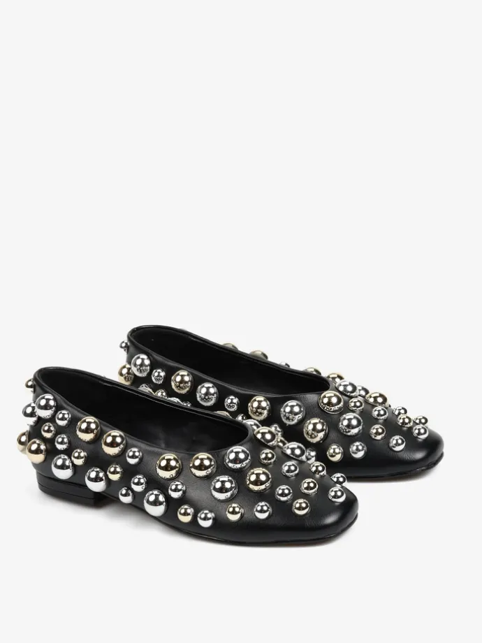 CZARNE BALERINY HEGO'S MILANO