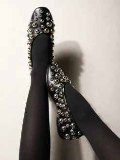 CZARNE BALERINY HEGO'S MILANO