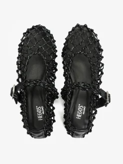 CZARNE BALERINY HEGO'S MILANO