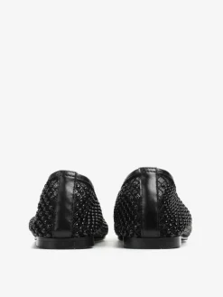 CZARNE BALERINY Z SIATKI HEGO'S Milano