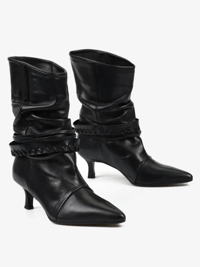 CZARNE BOTKI HEGO'S MILANO