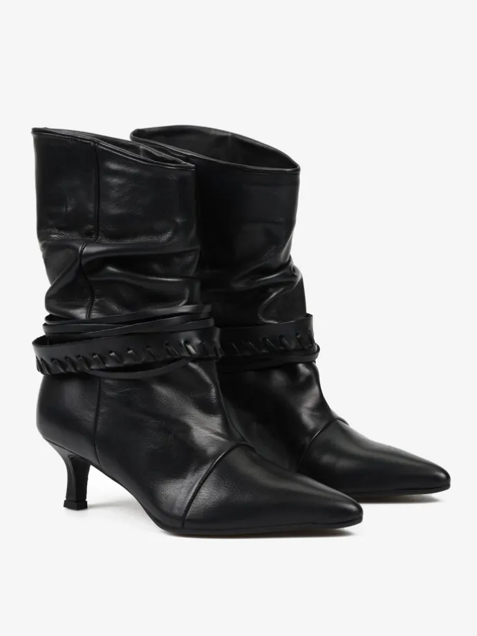 CZARNE BOTKI HEGO'S MILANO