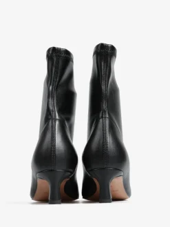 CZARNE BOTKI NA NISKIM OBCASIE HEGO'S MILANO