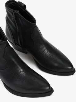 CZARNE KOWBOJKI HEGO'S MILANO