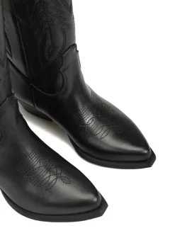 CZARNE KOWBOJKI HEGO'S MILANO